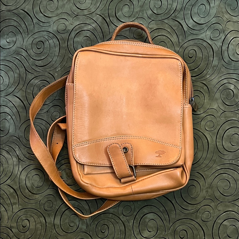 Ellington Tan Leather Bag